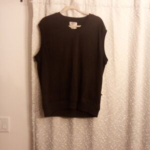 Callaway Men's V-Neck Black Sweater Vest